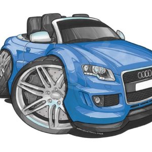 Audi RS4 Cabriolet Blue