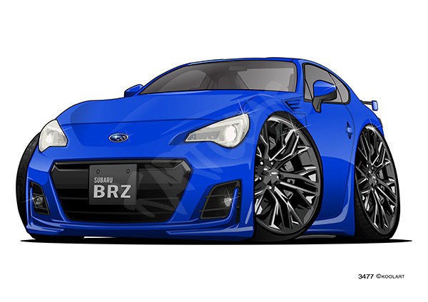 Subaru BR-Z Blue