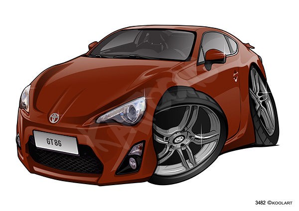 Toyota GT86 Brown