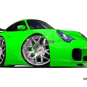 Porsche C4S - Green