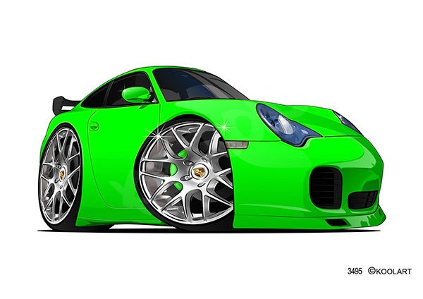 Porsche C4S - Green