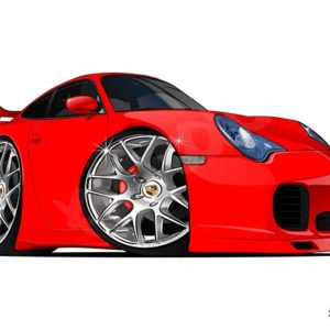 Porsche C4S - Red