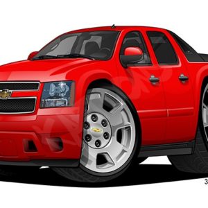 Chevrolet Avalanche LS 1 Red