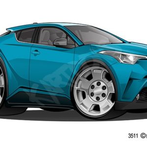 Toyota CH-L Turquoise