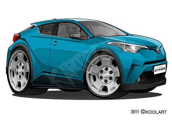 Toyota CH-L Turquoise