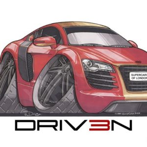 Driven Audi R8 Red