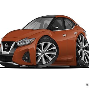 Nissan Maxima Orange