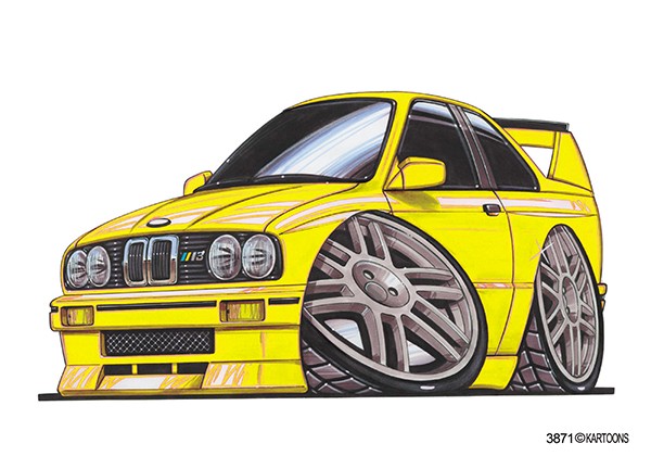 BMW M36 Yellow - Front