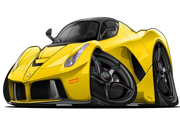 Ferrari LeFerrari Yellow