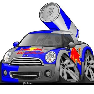 Mini Cooper Red Bull Design