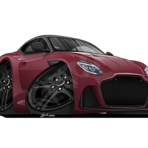 Aston Martin Superleggera Burgundy